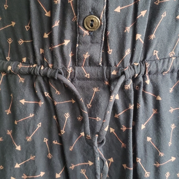 Navy hinge  mini dress - Picture 3 of 6